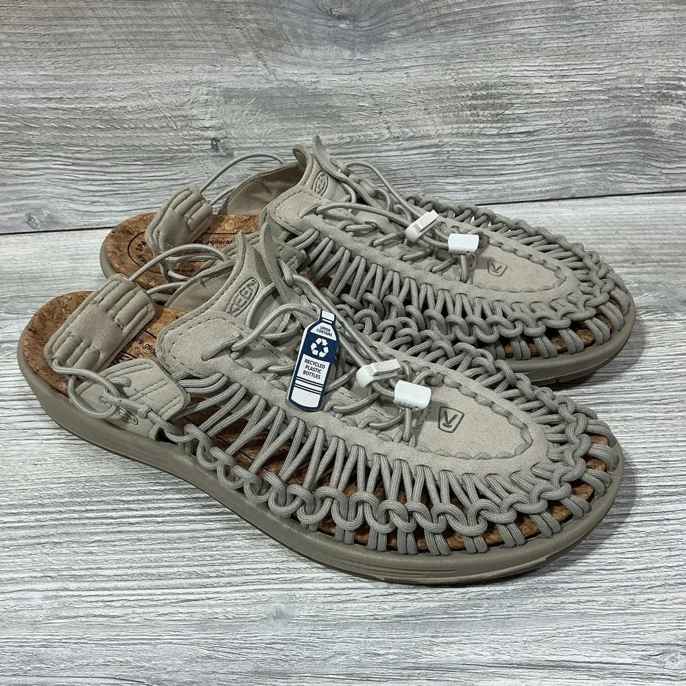 KEEN UNEEK II Convert Sandals 1028668 Plaza Taupe Convertible X Men's Size 8